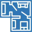 Simple floor plan design