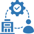 Business process automation icon